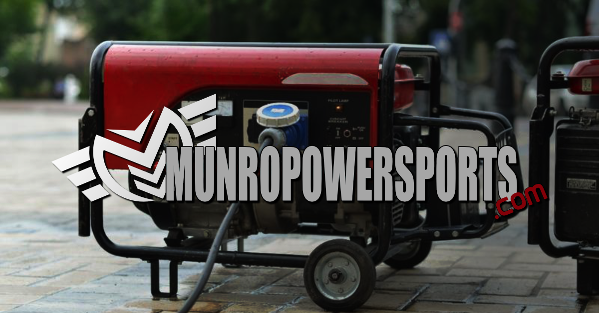 Generator Maintenance Tips FC | Sturgeon County, Alberta | MunroPowersports.com | Munro Industries