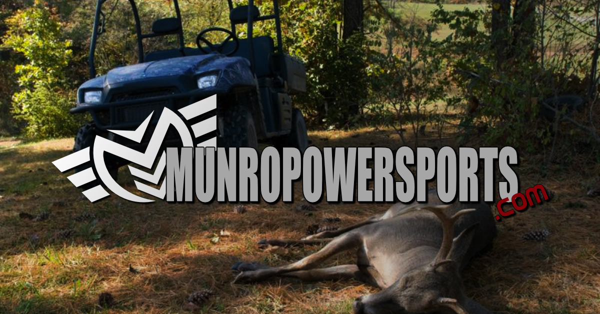 Tips for Hunting With Your UTV FC | Sturgeon County, Alberta | MunroPowersports.com | Munro Industries