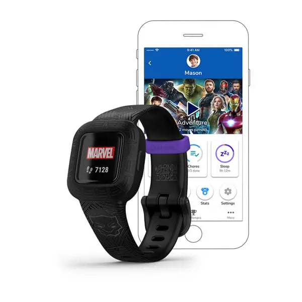 Garmin vofit jr. 3, Marvel Black Panther - 010-02441-30 | MunroKennels.com