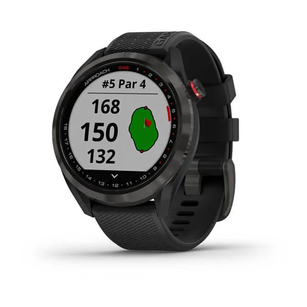 Garmin Approach S42, Gunmetal with Black Band - 010-02572-10 | MunroKennels.com