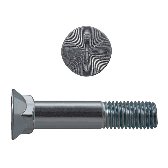 H. Paulin 1/2"-13 x 2-1/2" Flat No 3 Plow Bolt - B133-588 | RogueFuel.com