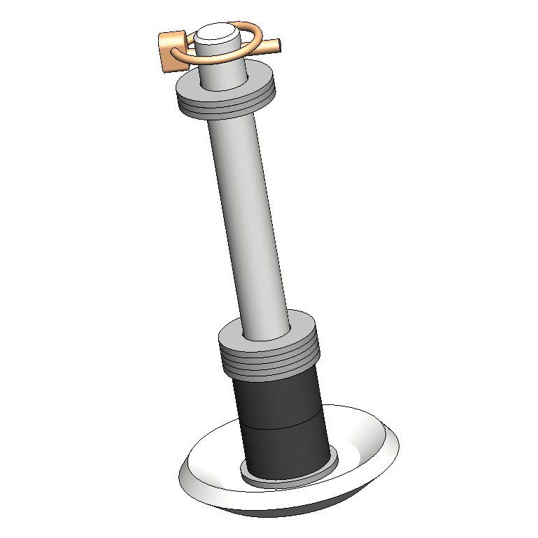 KFI Products Replacement Plow Foot For Pro-Series Plow - 105490 | MunroPowersports.com