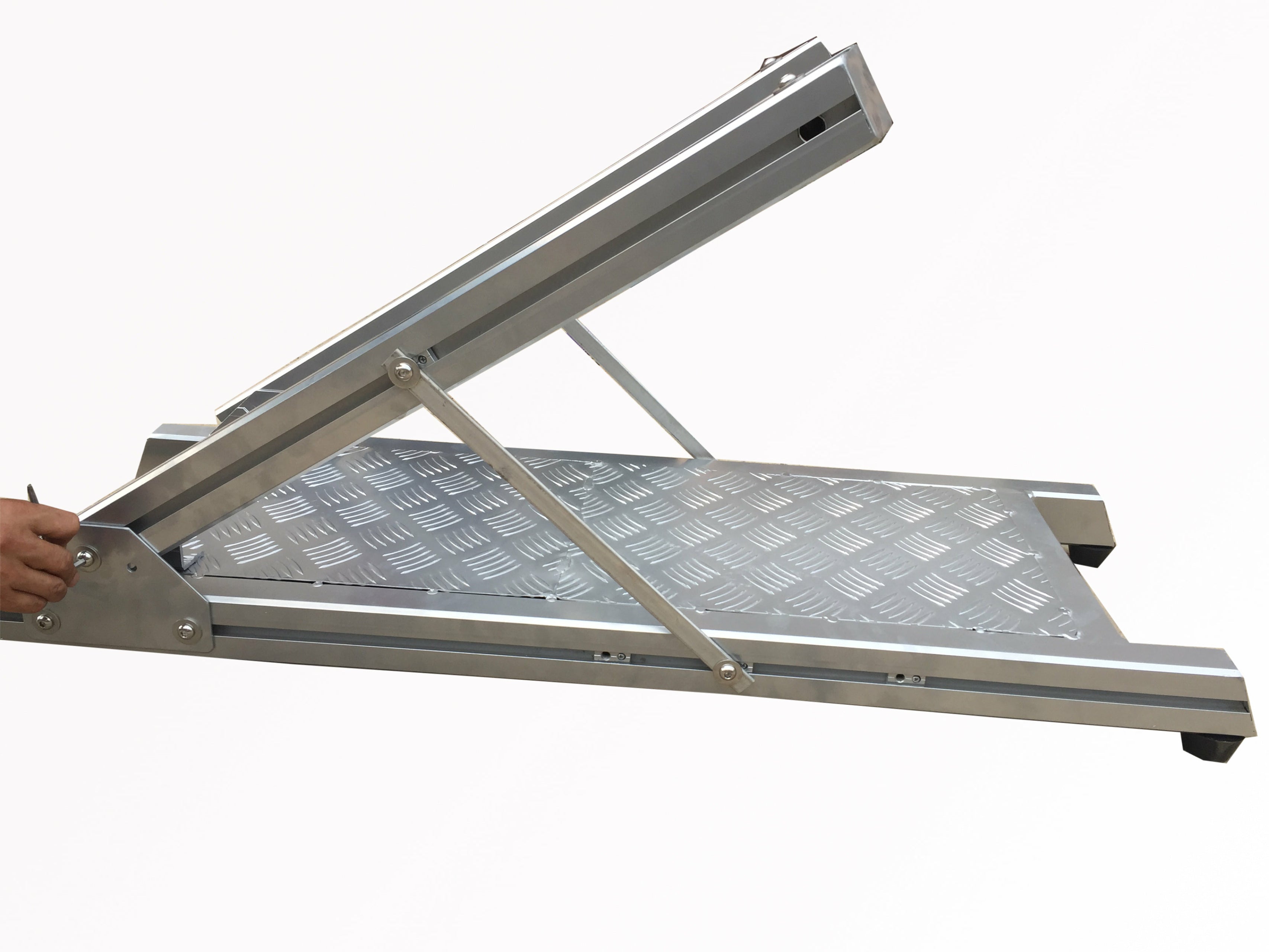 Handlers Choice Aluminum Teeter, 12ft with Adjustable Height and Weight Tray