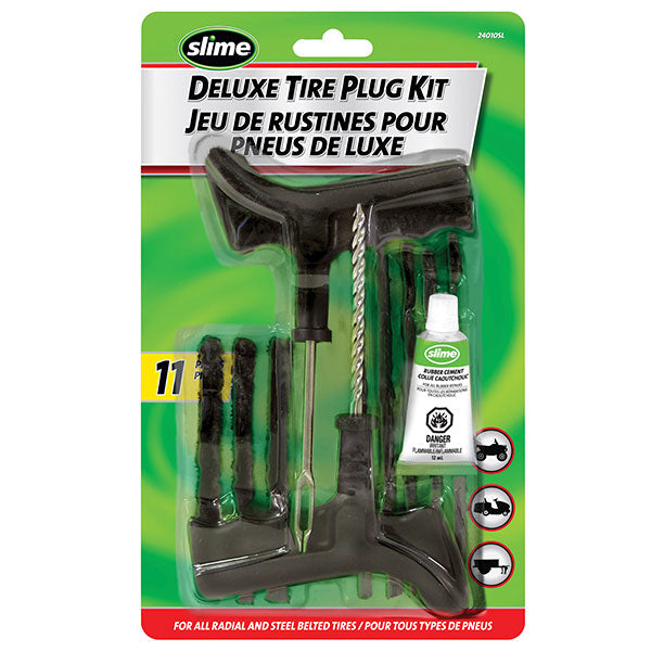 SLIME DELUXE TIRE PLUG KIT (24010)