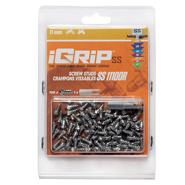 Igrip Shouldered Racing Tire Studs 11MM 100Pk - 02-01126 | MunroPowersports.com