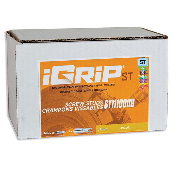 Igrip Standard Racing Studs 11MM 1000Pk - 02-01143 | MunroPowersports.com