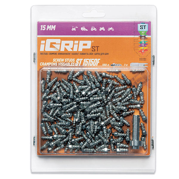 Igrip Standard Studs 15MM 150Pk | MunroPowersports.com