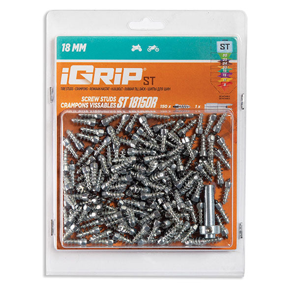 Igrip Standard Racing Studs 18MM 150Pk (ST-18150R) | MunroPowersports.com