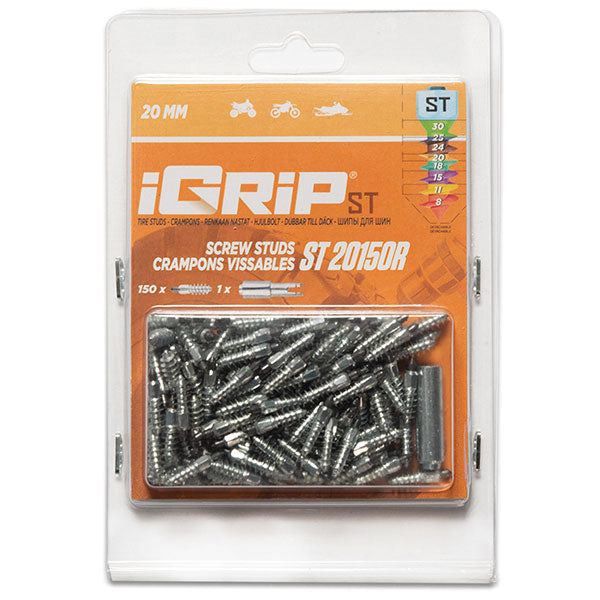 Igrip Standard Racing Studs 20MM 150Pk (ST-20150R) | MunroPowersports.com