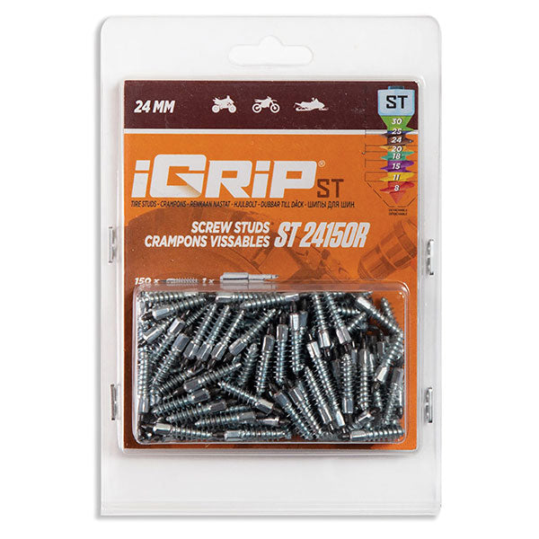 Igrip Standard Racing Studs 24MM 150Pk (ST-24150R) | MunroPowersports.com