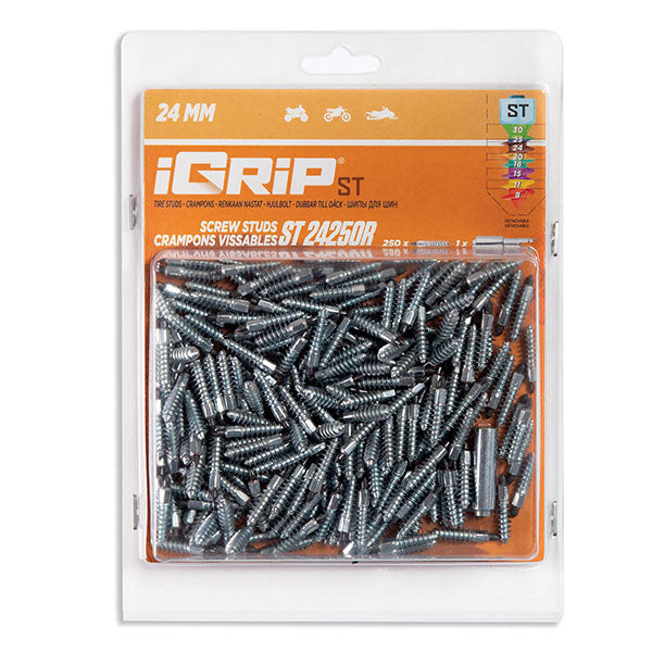 Igrip Standard Racing Studs 24MM 250Pk (ST-24250R) | MunroPowersports.com