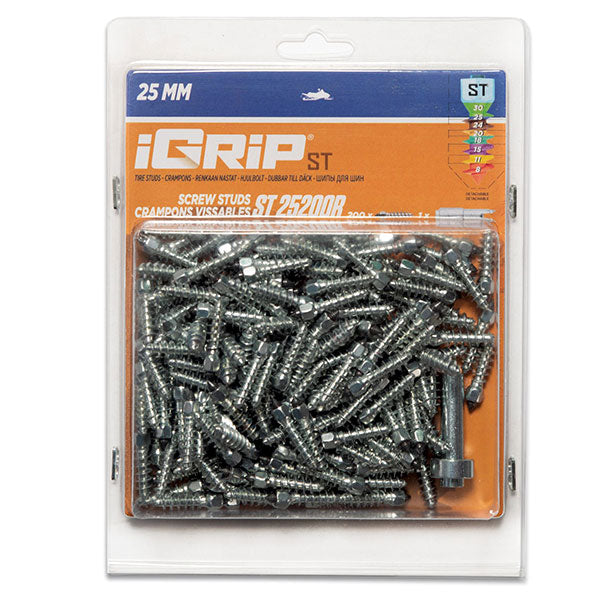 Igrip Standard Racing Studs 25MM 200Pk (ST-25200R) | MunroPowersports.com