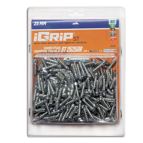 Igrip Standard Racing Studs 25MM 250Pk (ST-25250R) | MunroPowersports.com