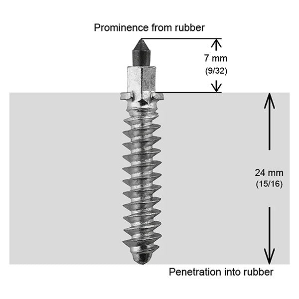 Igrip Shouldered Racing Tire Studs 32MM 150Pk (SS-32150R) | MunroPowersports.com