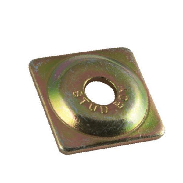 Stud Boy Steel Square Snowmobile Stud Backer Plate 24Pk (2017-P1) | MunroPowersports.com