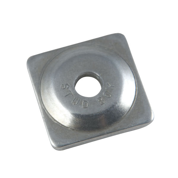 Stud Boy Aluminum Square Snowmobile Stud Backer Plate 96Pk (2061-P3) | MunroPowersports.com