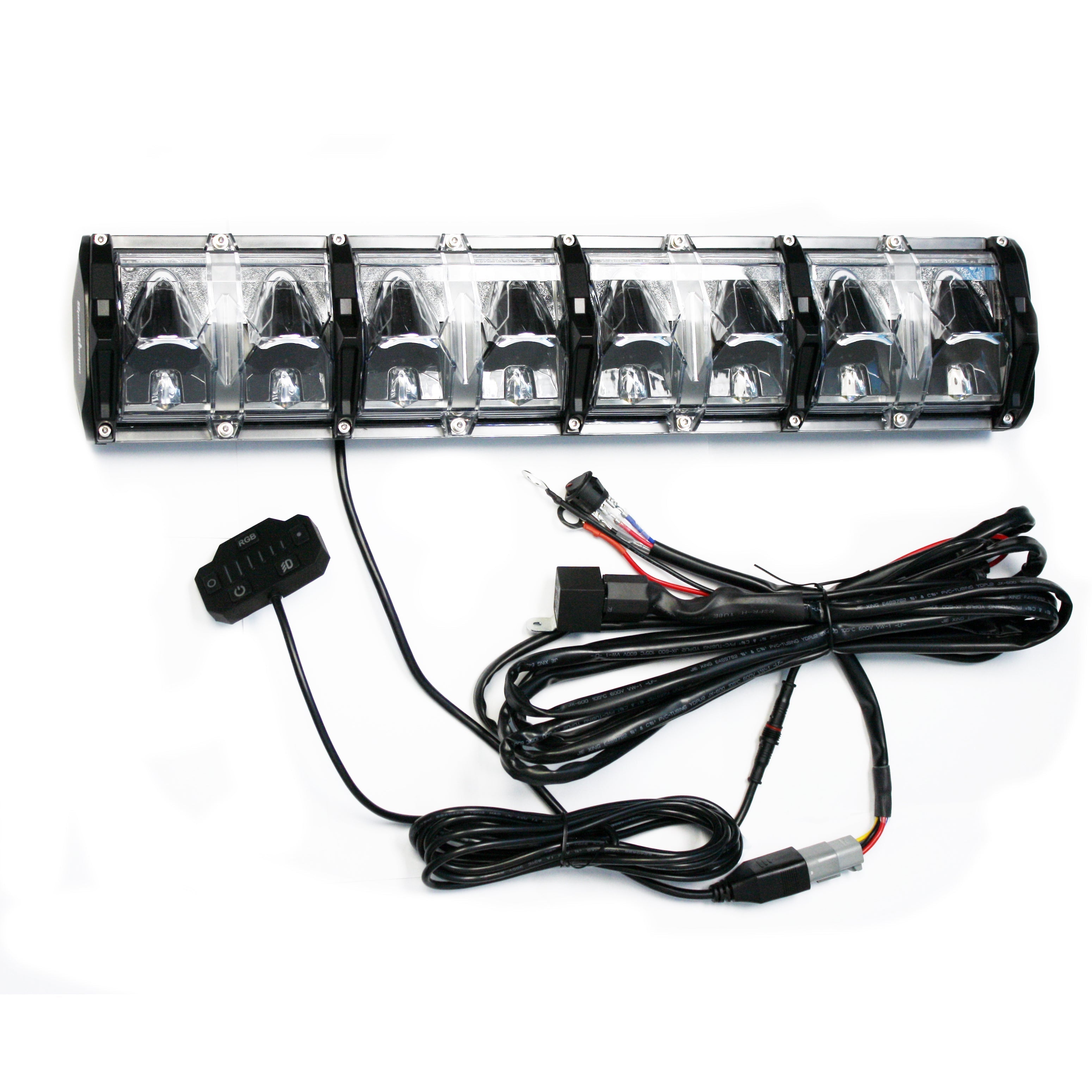 Impact - 20" Multi Function LED Light Bar w/Harness 10-10147