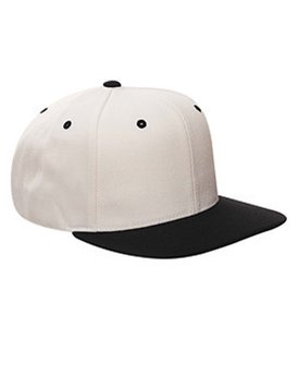 Yupoong Adult 6-Panel Structured Flat Visor Classic Snapback - 6089 | MunroPowersports.com