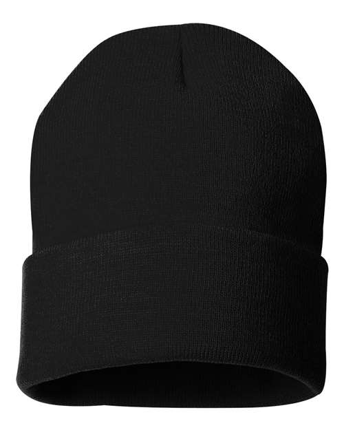 Sportsman Solid 12" Cuffed Beanie - SP12 | MunroPowersports.com