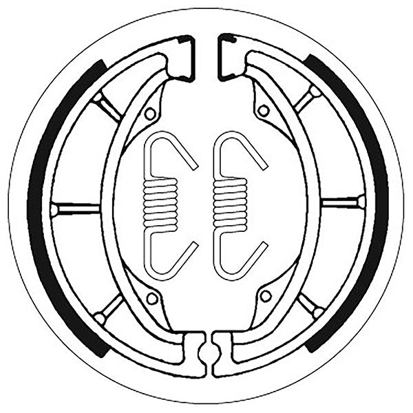 SBS BRAKE SHOES WITH SPRINGS (5192014100)