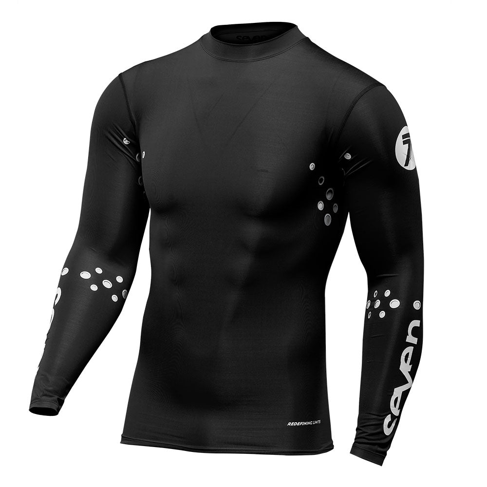 Seven Zero Staple Laser Cut Compression Jersey - 2020004-001-S | MunroPowersports.com