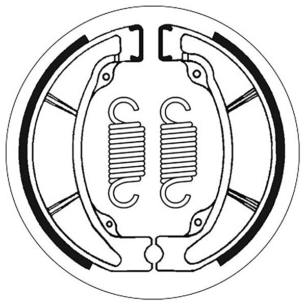 SBS BRAKE SHOES WITH SPRINGS (5192047100)