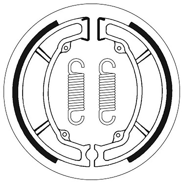 SBS BRAKE SHOES WITH SPRINGS (5192104100)