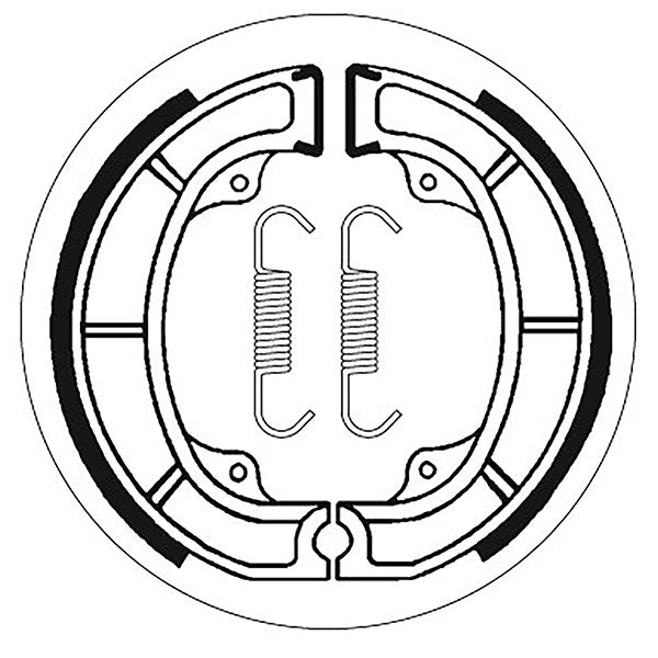 SBS BRAKE SHOES WITH SPRINGS (5192107100)