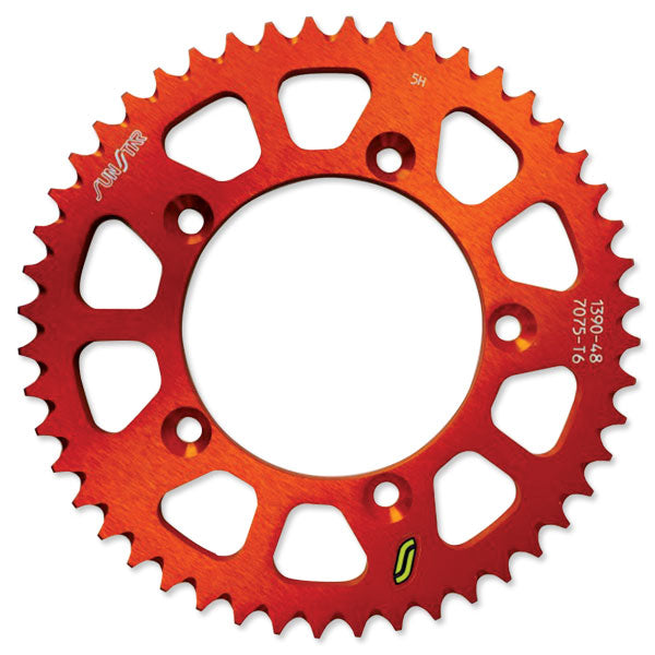 Sunstar Works Triplestar Aluminum Rear Sprocket (5-139048Or) | MunroPowersports.com