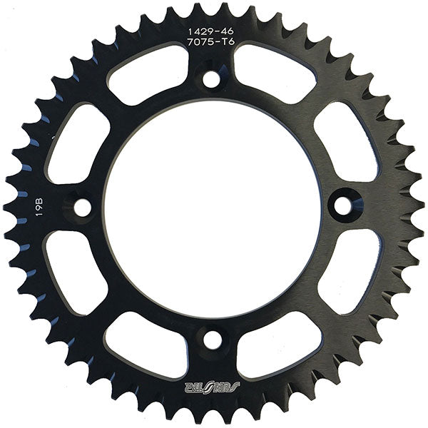 Sunstar Works Triplestar Aluminum Rear Sprockets (5-142946Bk) | MunroPowersports.com