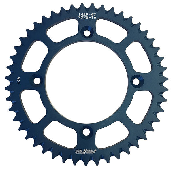 Sunstar Works Triplestar Aluminum Rear Sprockets (5-142947Bl) | MunroPowersports.com