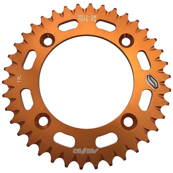 Sunstar Works Triplestar Aluminum Rear Sprockets (5-001138Or) | MunroPowersports.com