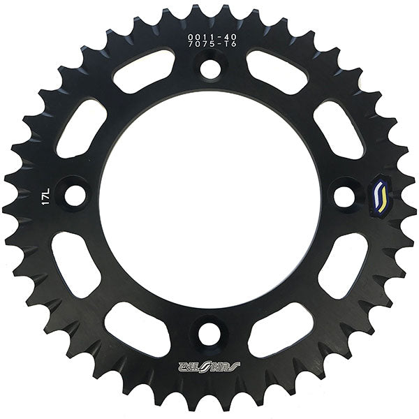 Sunstar Works Triplestar Aluminum Rear Sprockets (5-001140Bk) | MunroPowersports.com