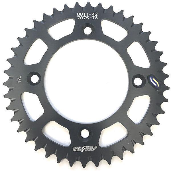 Sunstar Works Triplestar Aluminum Rear Sprockets (5-001142Bk) | MunroPowersports.com