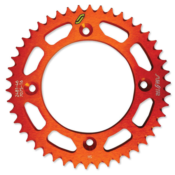 Sunstar Works Triplestar Aluminum Rear Sprocket (5-248146Or) | MunroPowersports.com