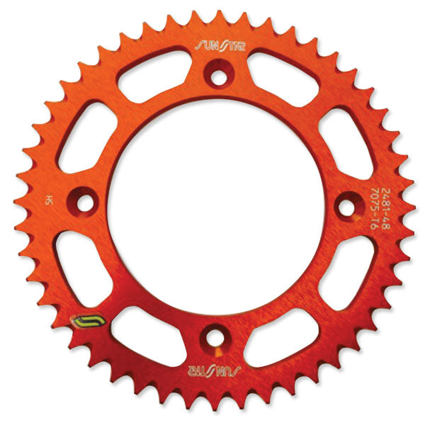 Sunstar Works Triplestar Aluminum Rear Sprocket (5-248148Or) | MunroPowersports.com