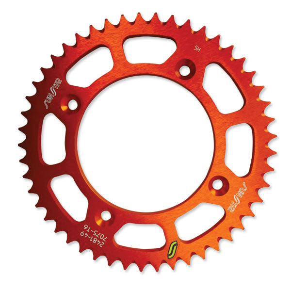 Sunstar Works Triplestar Aluminum Rear Sprocket (5-248149Or) | MunroPowersports.com