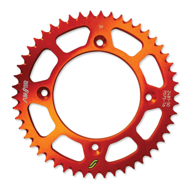 Sunstar Works Triplestar Aluminum Rear Sprocket (5-248150Or) | MunroPowersports.com