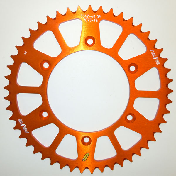 Sunstar Works Triplestar Aluminum Rear Sprocket (5-354752Or) | MunroPowersports.com