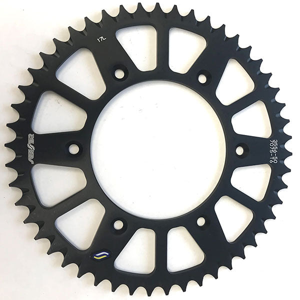 Sunstar Works Triplestar Aluminum Rear Sprocket (5-355652Bk) | MunroPowersports.com