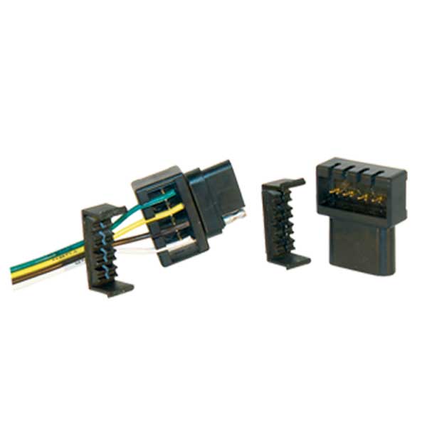 Hopkins Quick Fix Flat 4 Wire Trailer Conector (48195) | MunroPowersports.com