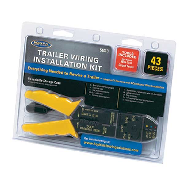 Hopkins Trailer Wiring Install Kit (51010) | MunroPowersports.com