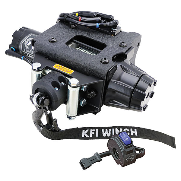 KFI 2500Lb Steel Cable Plug-N-Play Winch Kit (AMP-25-R2) | MunroPowersports.com