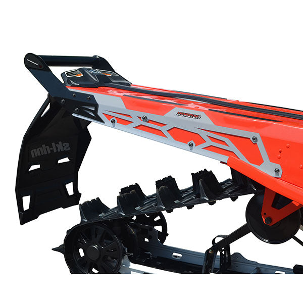 Straightline Proformance Hng Rear Bumper Skid Plate (183-236-Silver) | MunroPowersports.com