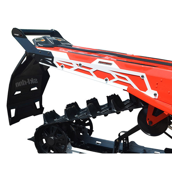 Straightline Proformance Hng Rear Bumper Skid Plate (183-236-White) | MunroPowersports.com