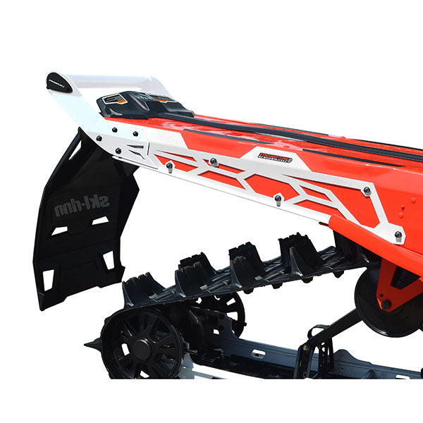 Straightline Proformance Hng Rear Bumper Skid Plate (183-238-White) | MunroPowersports.com