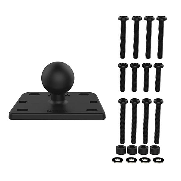 Ram Mounts Centered Reservoir Cover Ball Base (Ram-B-345) | MunroPowersports.com