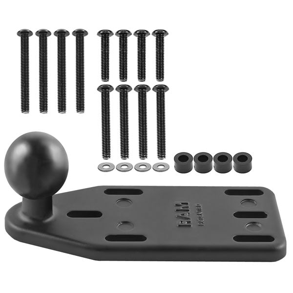 Ram Mounts Offset Reservoir Cover Ball Base (Ram-B-346) | MunroPowersports.com