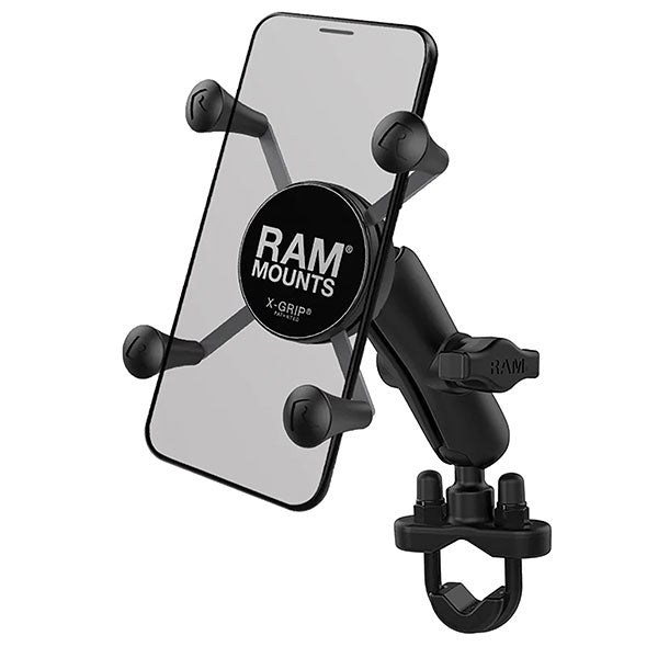 Ram Mounts X-Grip Phone Mount & Handlebar Base (Ram-B-149Z-Un7U) | MunroPowersports.com