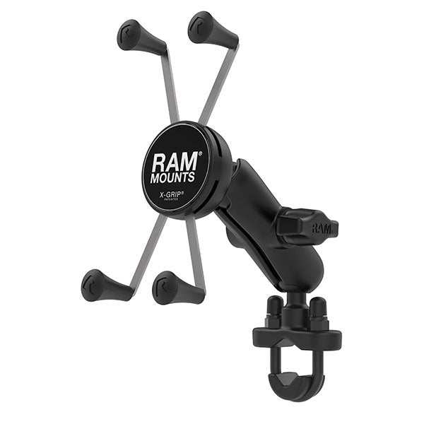 Ram Mounts X-Grip Phone Mount & Handlebar Base (Ram-B-149Z-Un10U) | MunroPowersports.com